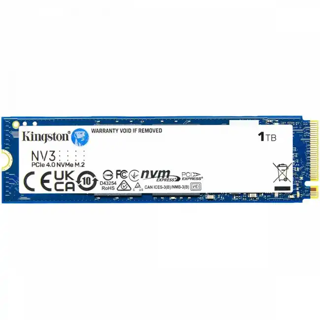 Внутренний жесткий диск Kingston SNV3S SNV3S/1000G (SSD (твердотельные), 1 ТБ, M.2, PCIe)