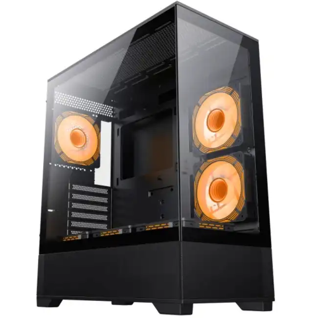 Корпус GameMax Vista AB Black VISTA AB BLACK (Игровые, Midi-Tower)