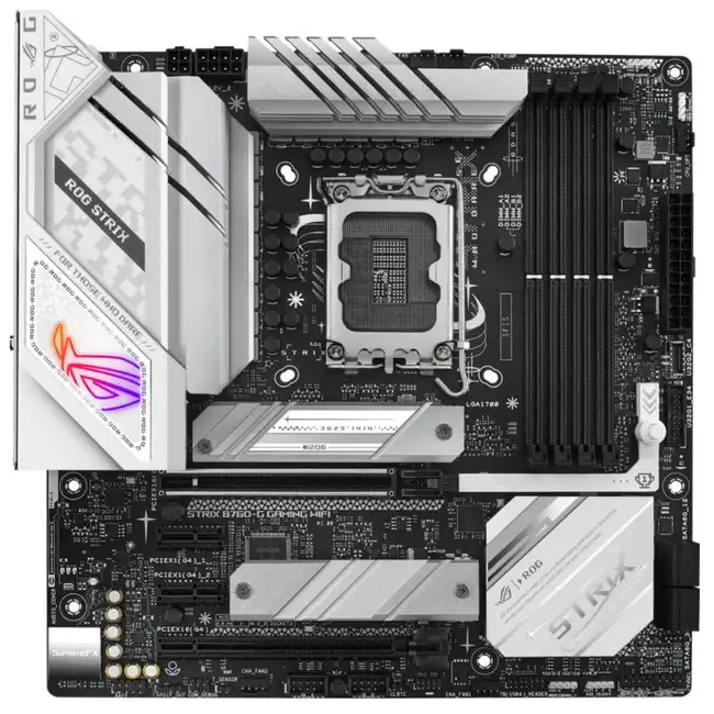 Материнская плата Asus ROG Strix B760-G Gaming WiFi 90MB1EQ0-M0EAY0 (micro-ATX, LGA 1700)