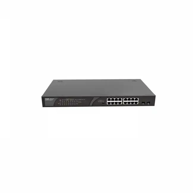 Коммутатор Ruijie RG-ES118GS-P (1000 Base-T (1000 мбит/с), 2 SFP порта)