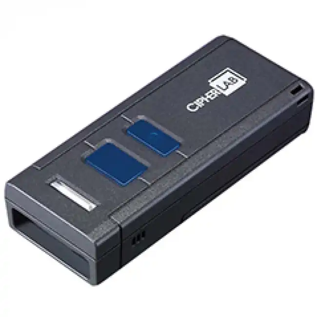 Сканер штрихкода CipherLAB  1661 KK01659 (Ручной беспроводной, 2D, USB, Bluetooth, Черный, Не требуется)