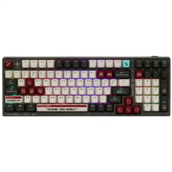 Клавиатура Bloody WS98 Pixels Red (Беспроводная, USB)