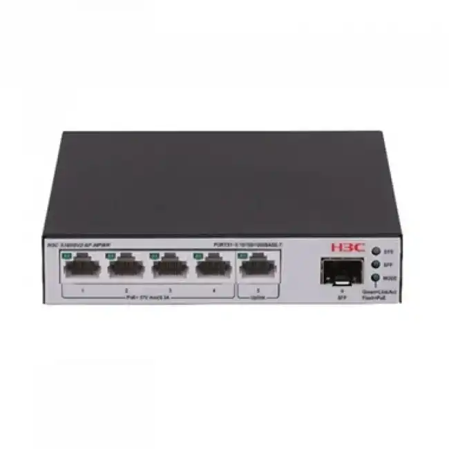 Коммутатор H3C S1600V2-6P-HPWR L2 Ethernet Switch LS-1600V2-6P-HPWR-GL
