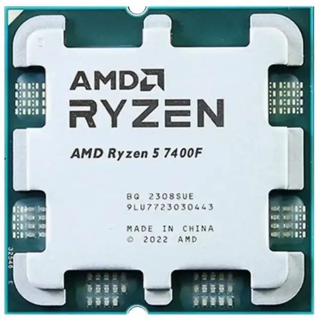 Процессор AMD Ryzen 5 7400F 100-000001845 (6, 3.7 ГГц, 32 МБ, OEM)