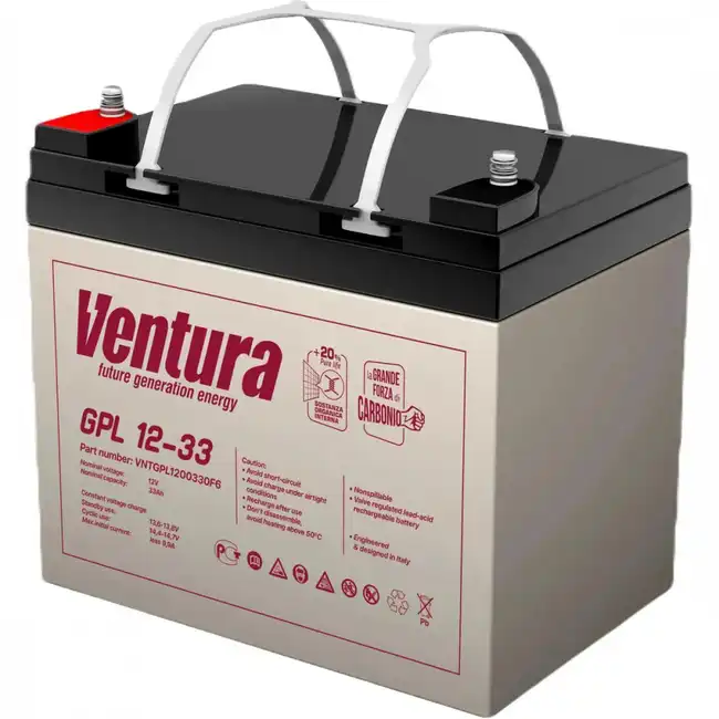 Сменные аккумуляторы АКБ для ИБП Ventura GPL 12-33 VNTGPL1200330F6 (12 В)
