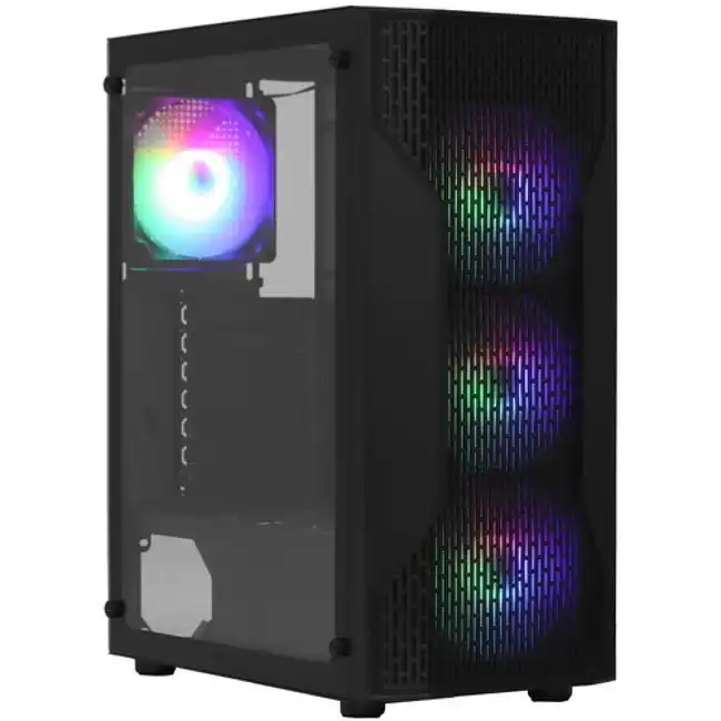 Корпус Cougar MX110 RGB Black (Игровые, Midi-Tower)