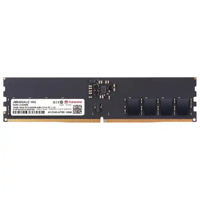 ОЗУ Transcend JM6400ALE-16G (DIMM, DDR5, 16 Гб, 6400 МГц)