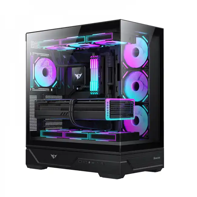 Корпус Huntkey MVP Destiny Black (Игровые, Midi-Tower)