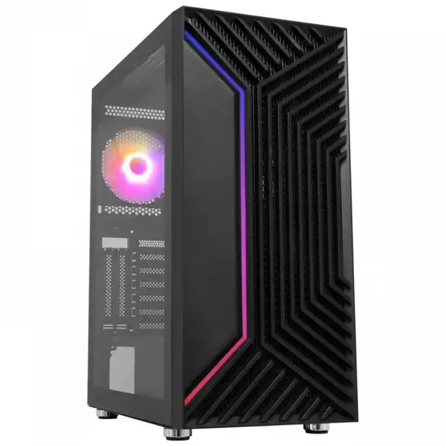Корпус APEX 3512 Black (Игровые, Midi-Tower)