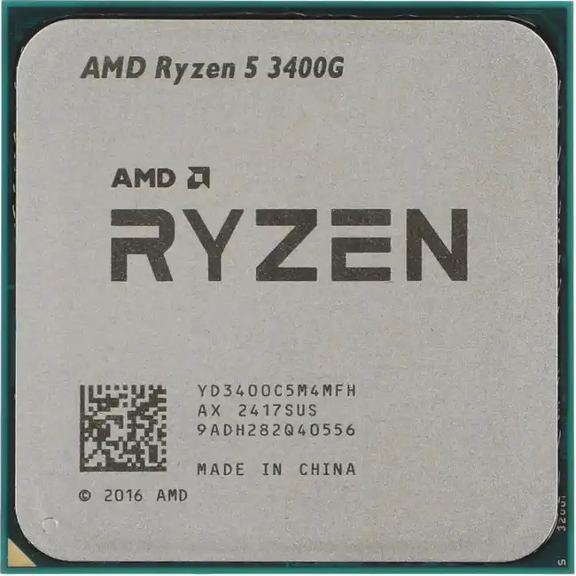 Процессор AMD Ryzen 5 3400G YD3400C5M4MFH OEM (4, 3.7 ГГц, 4 МБ)