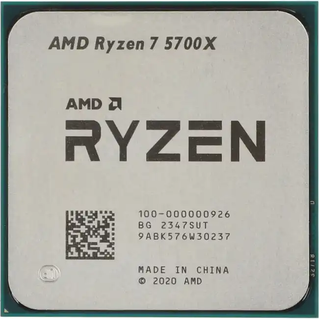 Процессор AMD Ryzen 7 5700X 100-000000926 OEM (8, 3.4 ГГц, 32 МБ, OEM)