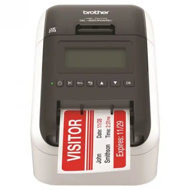 Принтер этикеток Brother QL-820NWBc