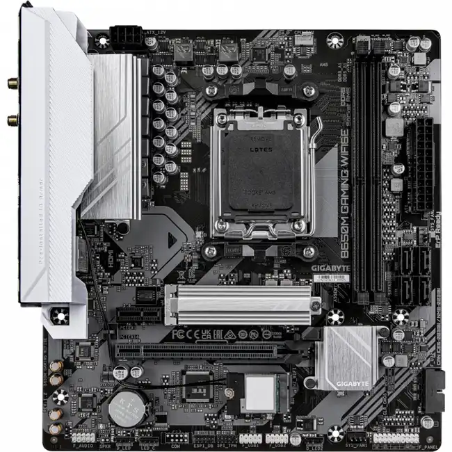 Материнская плата Gigabyte B650M GAMING WIFI6E (micro-ATX, AMD AM5)