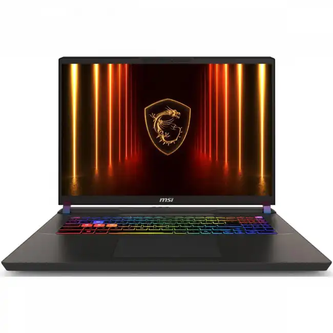 Ноутбук MSI Vector 17 HX AI A2XWIG-088KZ 9S7-17S372-088 (17 ", WQXGA 2560x1600 (16:10), Intel, Core Ultra 9, 32 Гб, SSD, 1 ТБ, NVIDIA GeForce RTX5080)