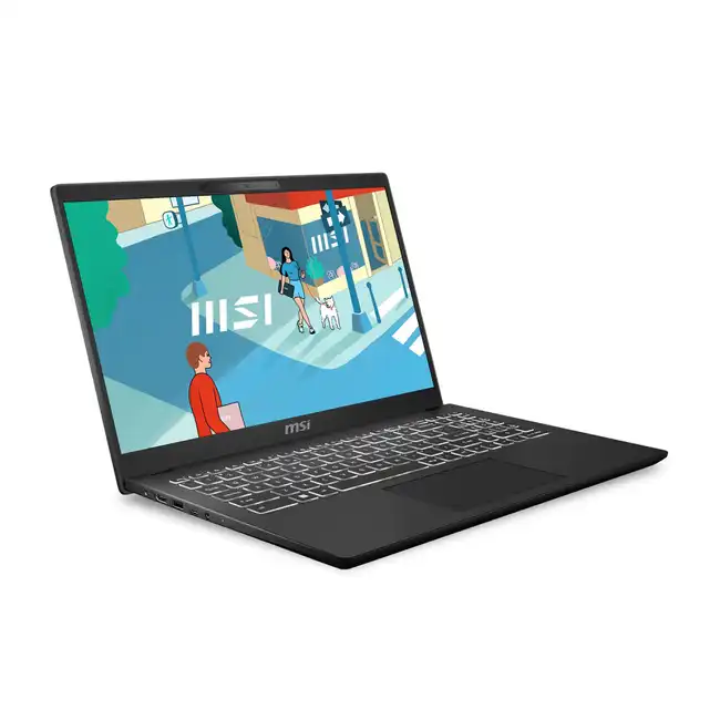 Ноутбук MSI Modern 15 H C13M-404XKZ C13M-404XKZ-CB51342H16GXXDXX (15.6 ", FHD 1920x1080 (16:9), Intel, Core i5, 16 Гб, SSD, 512 ГБ, Intel UHD Graphics)