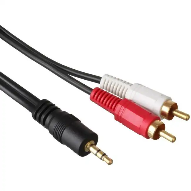 Кабель интерфейсный ExeGate EX-CCA-458-10.0 EX294735RUS (MINI JACK 3.5 (input) - RCA x2)