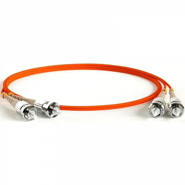 Оптический патч-корд Hyperline FC-D2-62-ST/PR-ST/PR-H-1.5M-LSZH-OR
