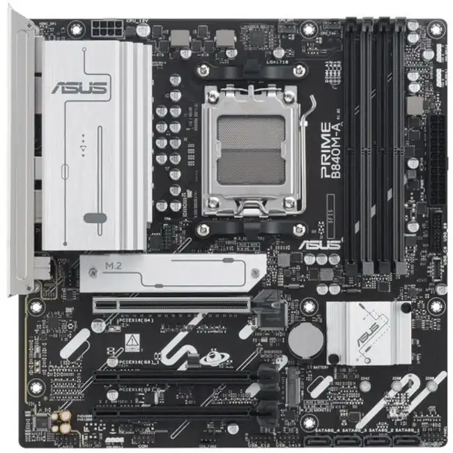 Материнская плата Asus PRIME B840M-A-CSM (Micro-ATX, AMD AM5)