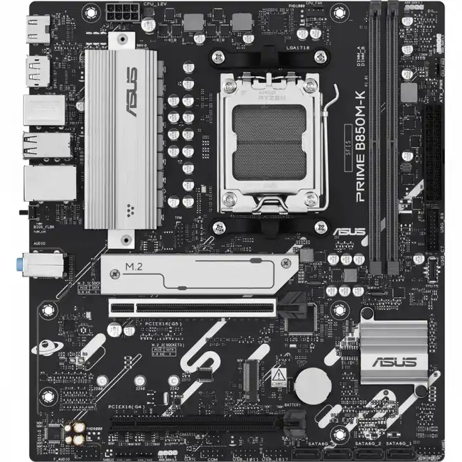 Материнская плата Asus PRIME B850M-K (Micro-ATX, AMD AM5)