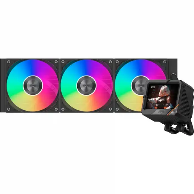 Охлаждение PCcooler GT360 ARGB Display BK (Для процессора)