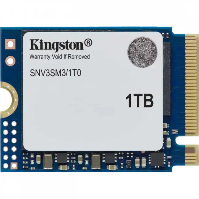 Внутренний жесткий диск Kingston NV3 SNV3SM3/1T0 (SSD (твердотельные), 1 ТБ, M.2, PCIe)