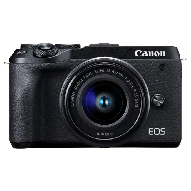 Фотоаппарат Canon EOS M6 Mark II, EF-M 15-45mm f/3.5-6.3 IS STM, EVF-DC2 3611C012