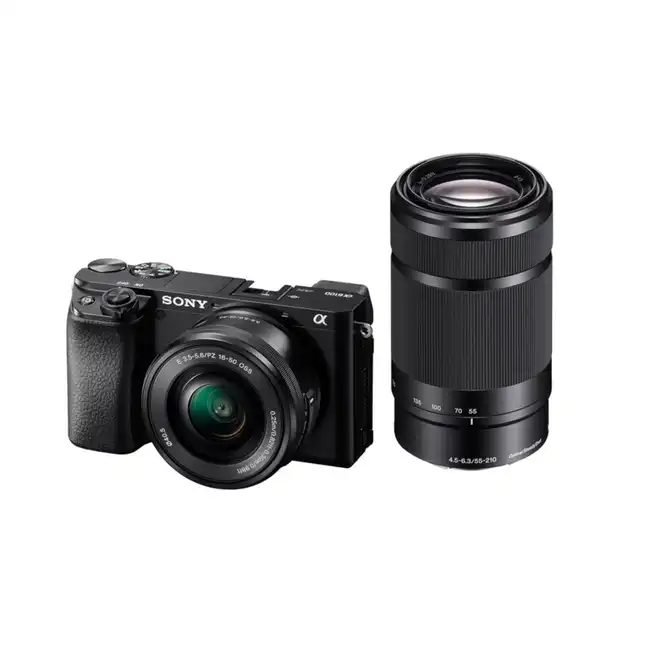 Фотоаппарат Sony A6100Y 4K WiFi 16-50 мм 55-210 мм NP-FW50 ILCE6100YB.CEC