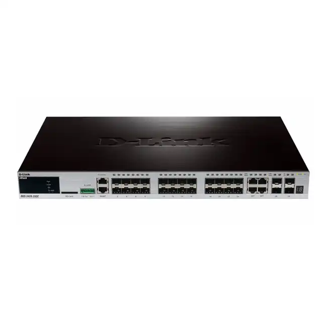 Коммутатор D-link DGS-3420-28SC/B1A (20 SFP портов)