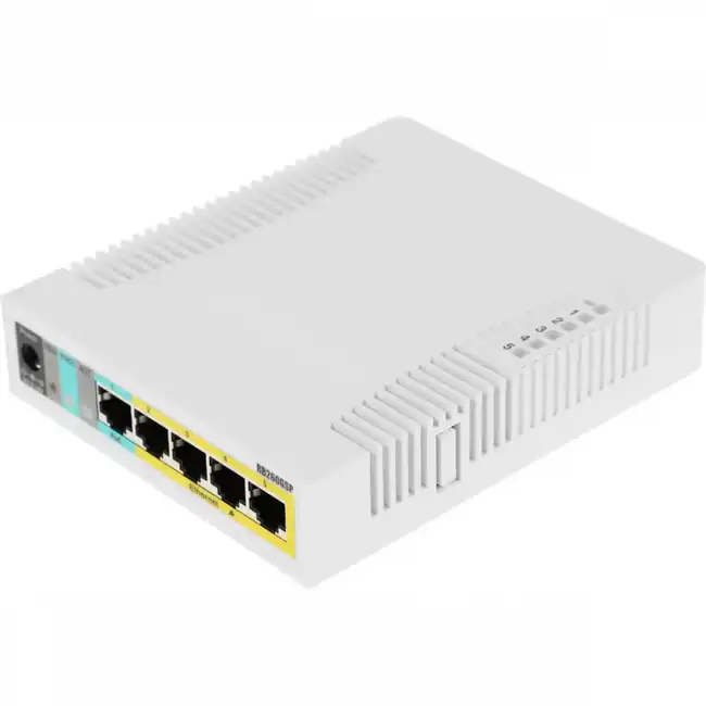Коммутатор Mikrotik RB260GSP (1000 Base-TX (1000 мбит/с), 1 SFP порт)