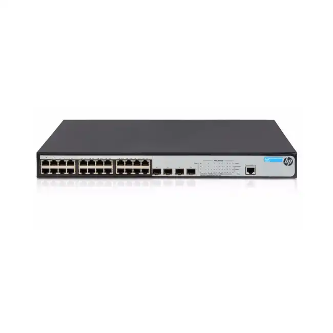 Коммутатор HPE Коммутатор HPE OfficeConnect 1920, 24G PoE+ (180 Вт) JG925A (1000 Base-TX (1000 мбит/с), 4 SFP порта)