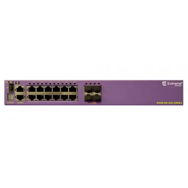 Коммутатор Extreme X440-G2-12t-10GE4 16530 (1000 Base-TX (1000 мбит/с), 4 SFP порта)