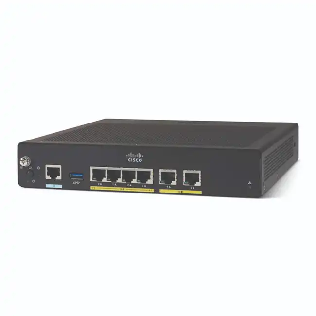 Маршрутизатор Cisco C921-4P (10/100/1000 Base-TX (1000 мбит/с))