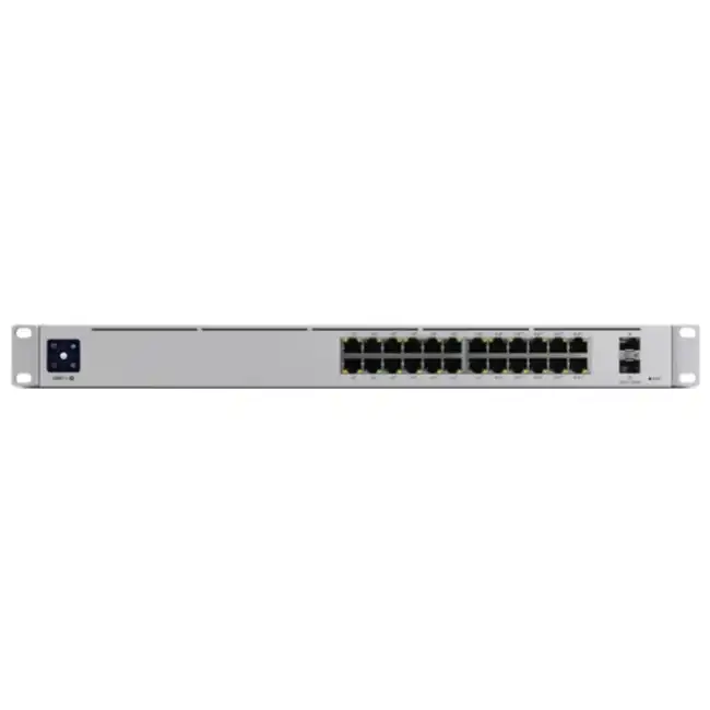 Коммутатор Ubiquiti USW-PRO-24-POE (1000 Base-TX (1000 мбит/с), 2 SFP порта)