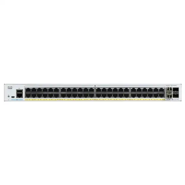 Коммутатор Cisco C1000-48T-4X-L (1000 Base-TX (1000 мбит/с), 4 SFP порта)