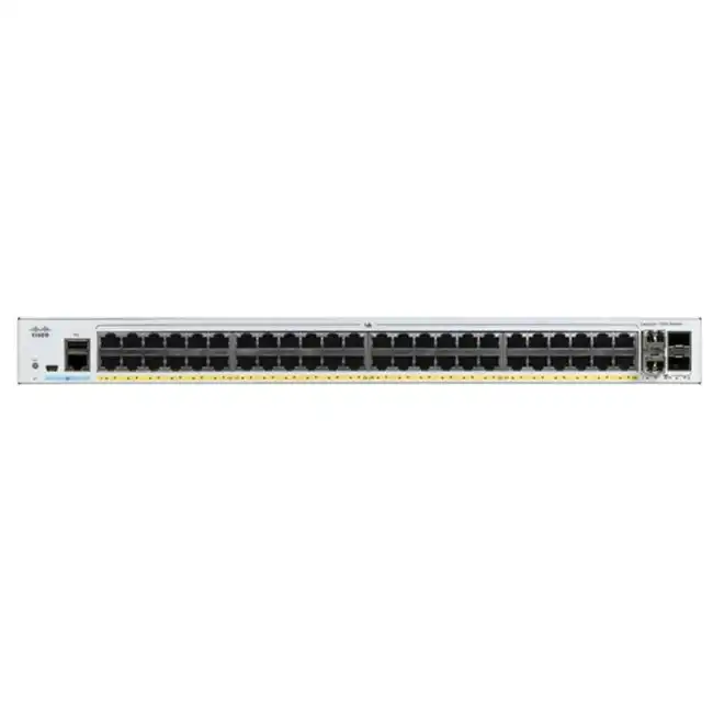 Коммутатор Cisco C1000-48T-4G-L (1000 Base-TX (1000 мбит/с), 4 SFP порта)