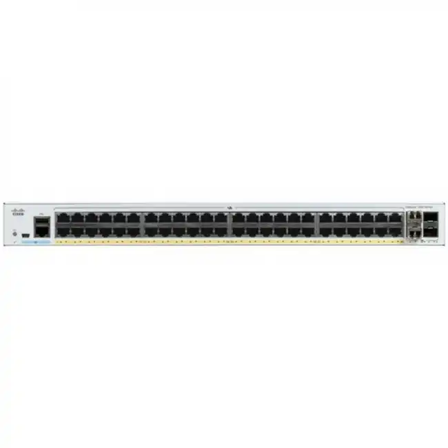 Коммутатор Cisco C1000-48P-4G-L (1000 Base-TX (1000 мбит/с), 4 SFP порта)