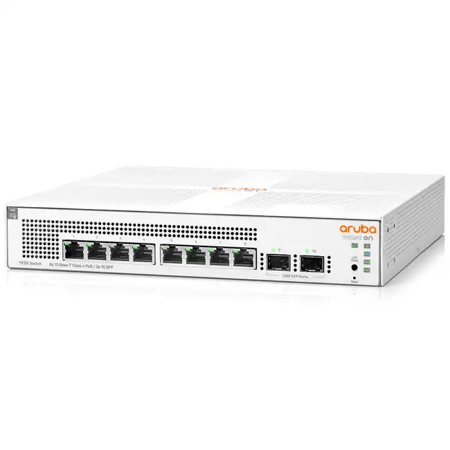 Коммутатор HPE Aruba Instant On 1930 JL681A (1000 Base-TX (1000 мбит/с), 2 SFP порта)