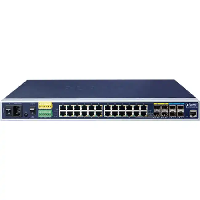 Коммутатор Planet IGS-6325-20T4C4X (1000 Base-TX (1000 мбит/с), 4 SFP порта)