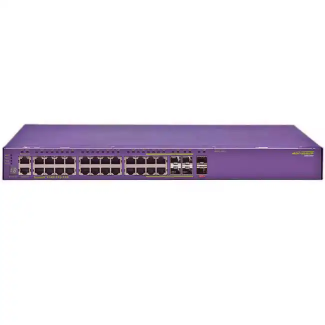 Коммутатор Extreme Summit X440-24t-10G 16507 (1000 Base-TX (1000 мбит/с), 6 SFP портов)