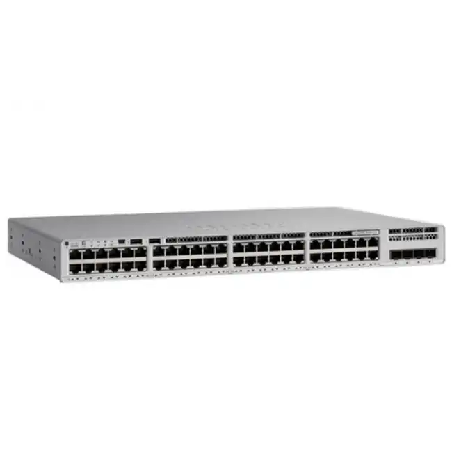 Коммутатор Cisco Catalyst C9200L-48T-4X-E (1000 Base-TX (1000 мбит/с), 4 SFP порта)