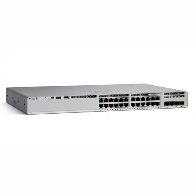 Коммутатор Cisco Catalyst 9200 C9200-24P-A (1000 Base-T (1000 мбит/с), 4 SFP порта)