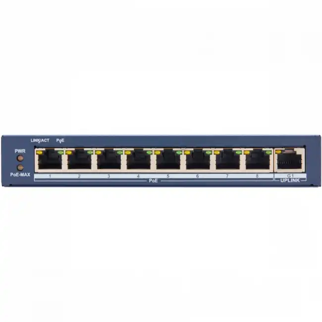 Коммутатор Hikvision SWT-1309P (100 Base-TX (100 мбит/с))
