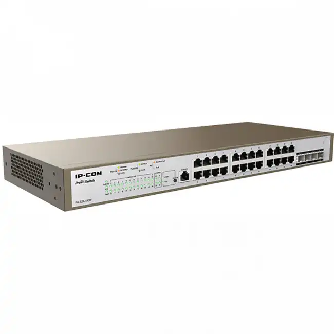 Коммутатор IP-COM PRO-S24-410W (1000 Base-TX (1000 мбит/с), 4 SFP порта)