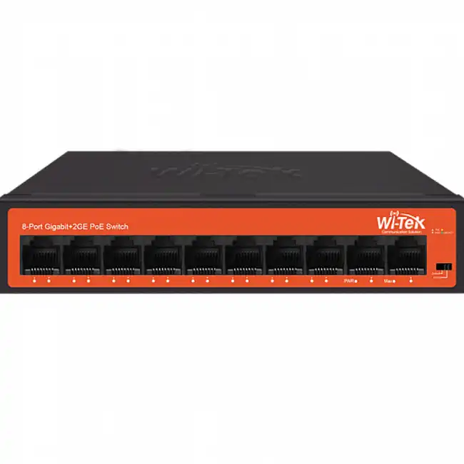 Коммутатор Wi-Tek WI-PS308GH V2 (1000 Base-TX (1000 мбит/с))