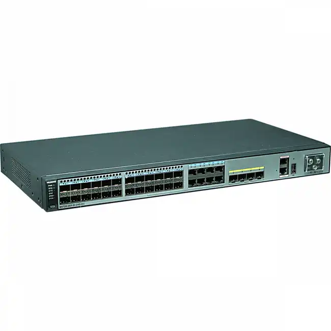 Коммутатор Huawei S5720-28X-SI-24S-DC (1000 Base-TX (1000 мбит/с), 4 SFP порта)