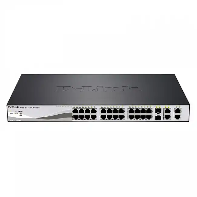 Коммутатор D-link DES-1210-28P/C (100 Base-TX (100 мбит/с), 2 SFP порта)