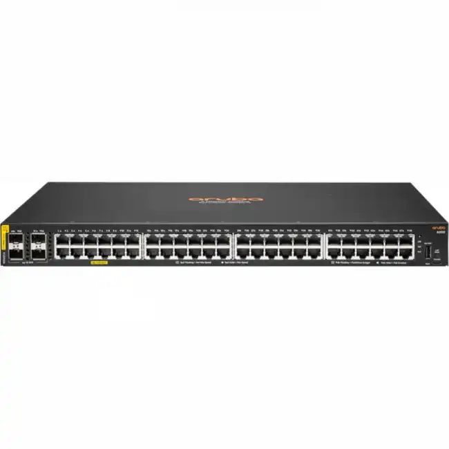 Коммутатор HPE Aruba 6000 R8N85A#ABB (1000 Base-TX (1000 мбит/с), 4 SFP порта)