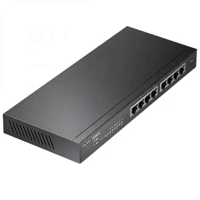 Коммутатор Zyxel GS1900-8HP GS1900-8HP-EU0103F (1000 Base-TX (1000 мбит/с))