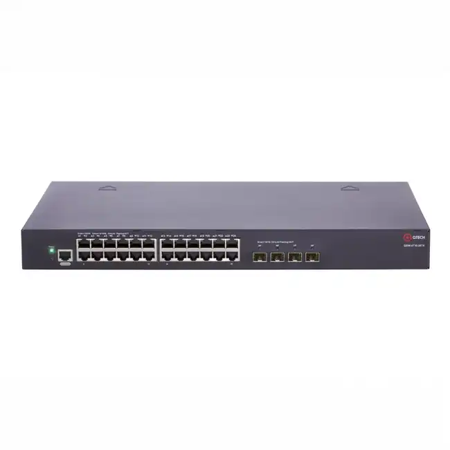Коммутатор QTECH Управляемый стекируемый уровня L3 QSW-4700-28TX (1000 Base-TX (1000 мбит/с), 4 SFP порта)