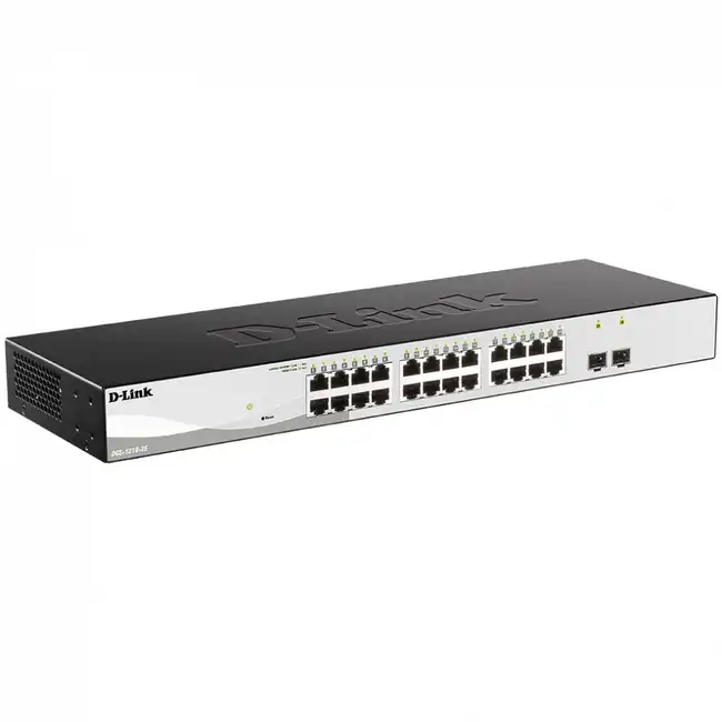 Коммутатор D-link DGS-1210-26/F3A (1000 Base-TX (1000 мбит/с), 2 SFP порта)